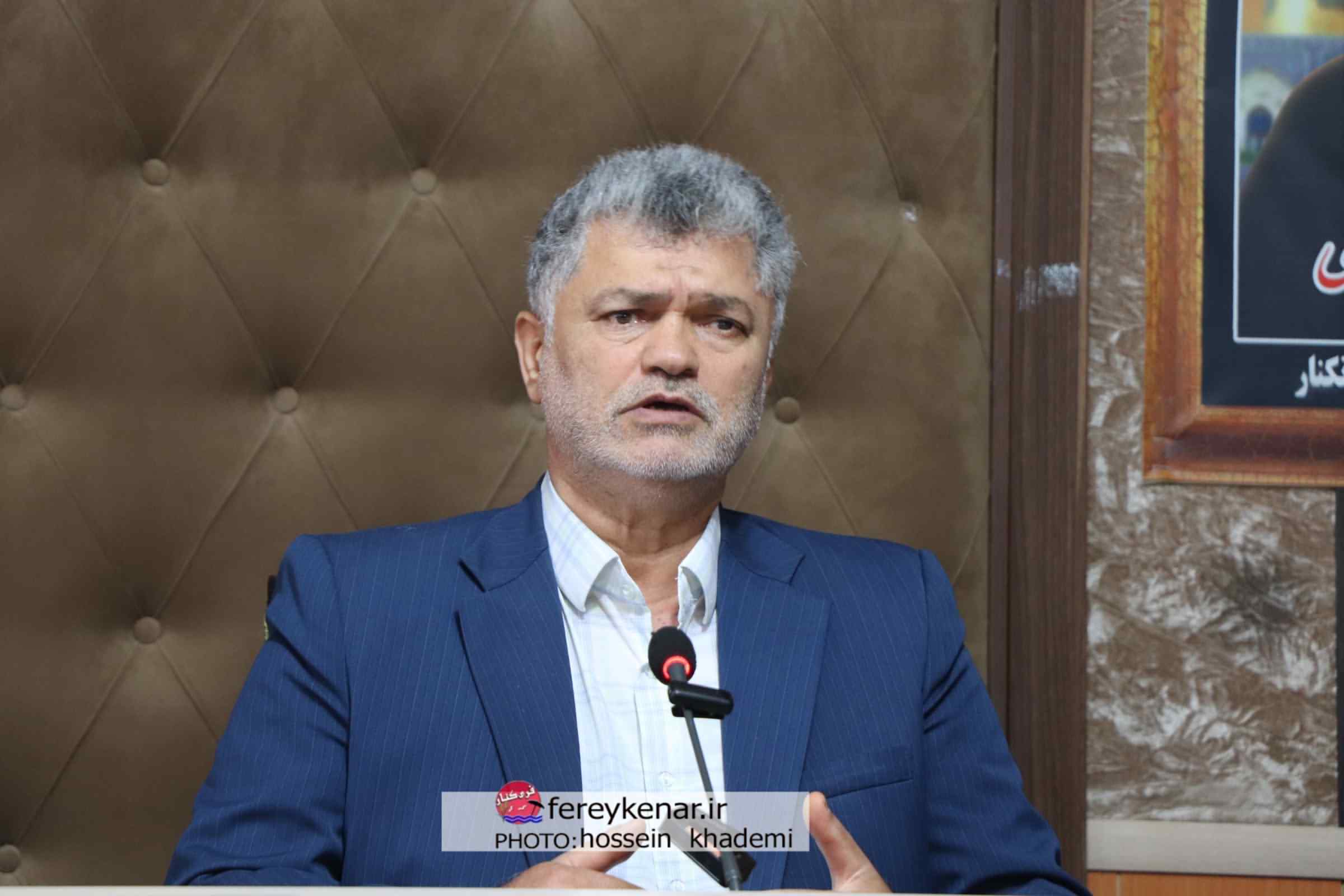 نشست خبری ویژه هفته ایثار و شهادت در شهرستان فریدونکنار