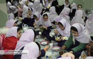برگزاری ضیافت بزرگ افطاری در مدرسه فاطمه الزهرا(س)فریدونکنار